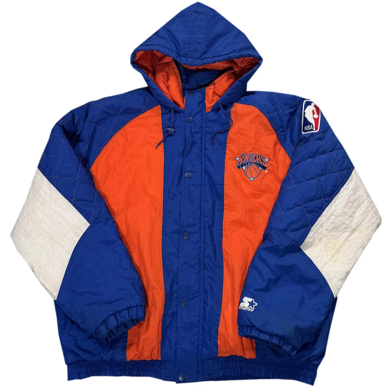 Vintage Starter New York Knicks Full Zip Jacket (Size XXL) — RootsBK